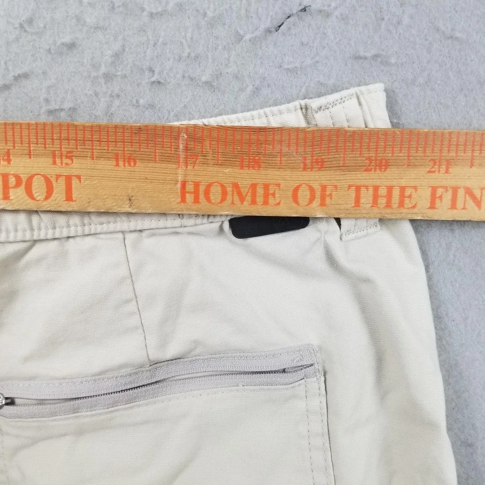 Wrangler Shorts Mens‎ 40 Beige Cargo ATG Angler Fishing 9 Inseam Stretch Outdoor